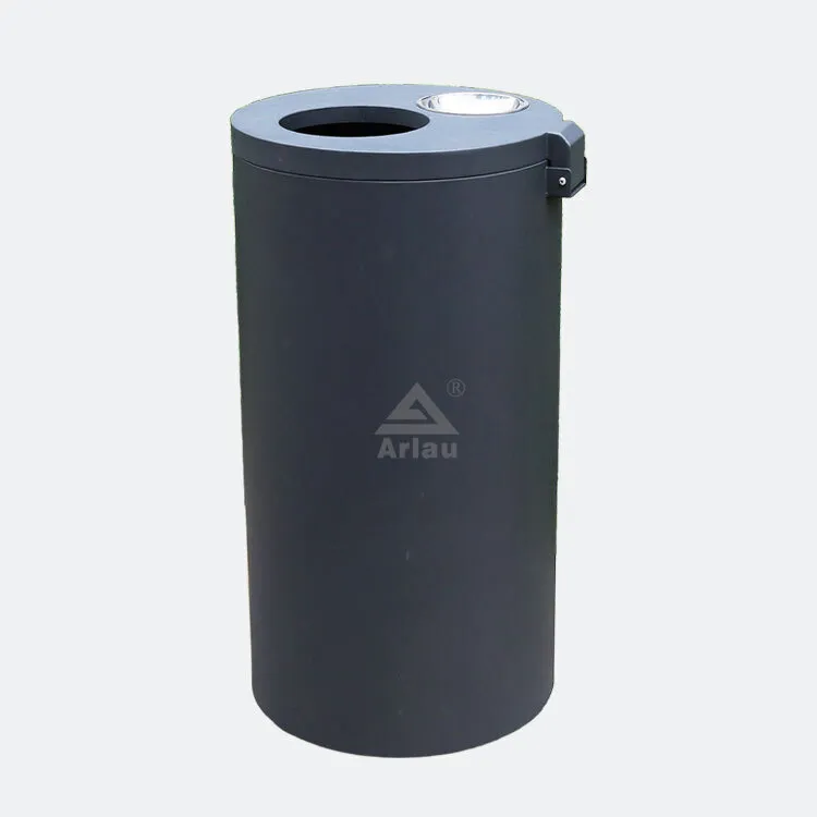 Garden Round Metal Trash Can Customized 1