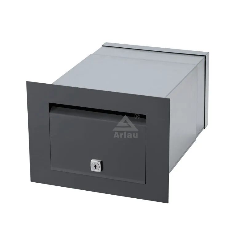 contemporary wall mounted post box personal mailbox 1