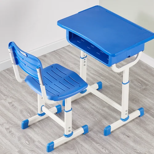 ABS plastic classroom desk and chair 1