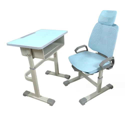 Reclining resting school desks and chairs 1