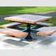 Tables de pique-nique en bois dur à vendre grossiste 3