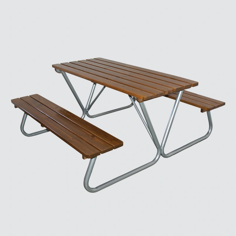 Outdoor commercial dining table and chairs 1