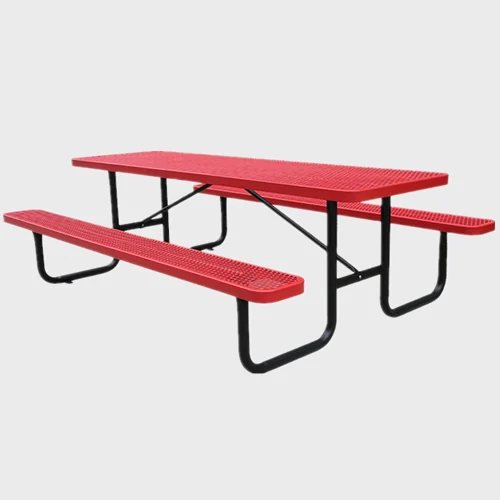 Outdoor thermoplastic coated picnic table 1