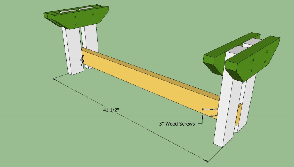 Installing the stretcher