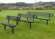 Usine de bancs métalliques extérieurs personnalisés 4
