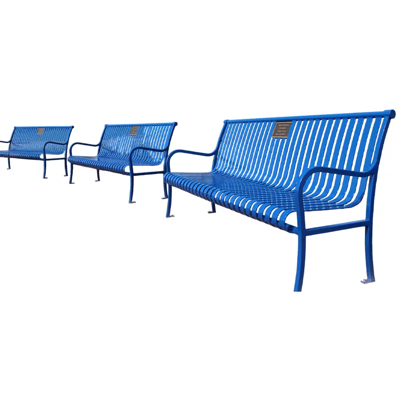 Dernière liste de prix des bancs de jardin en métal 11