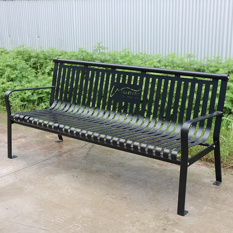 Dernière liste de prix des bancs de jardin en métal 3
