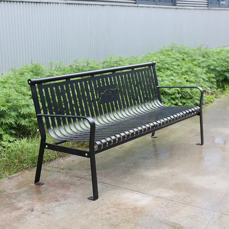Dernière liste de prix des bancs de jardin en métal 2