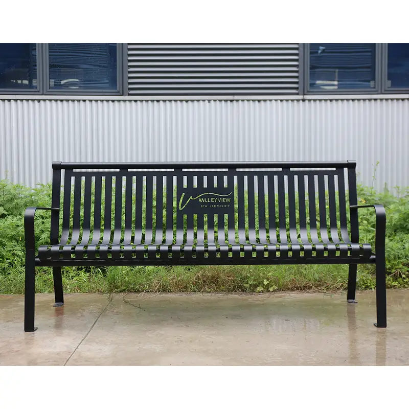 Dernière liste de prix des bancs de jardin en métal 4