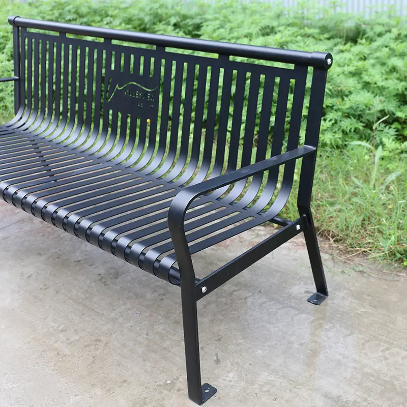 Dernière liste de prix des bancs de jardin en métal 6