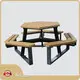 Round Wooden Picnic Table Factory 1