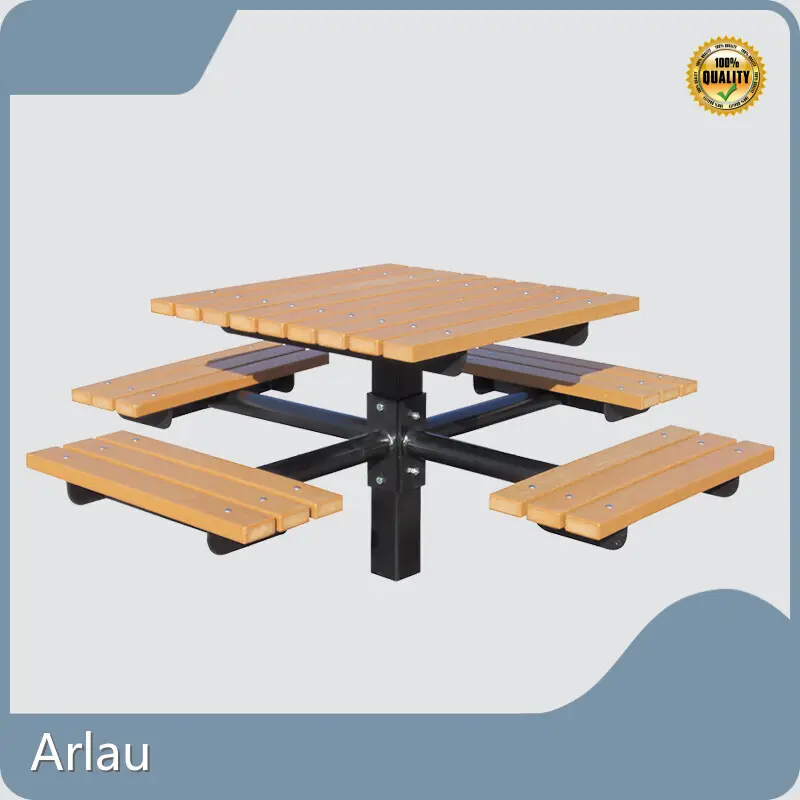 Tables de pique-nique en bois dur à vendre grossiste 1