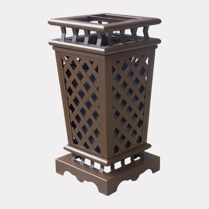 Heavy-Duty Community Trash Can for Schools and Urban Roads - Arlau