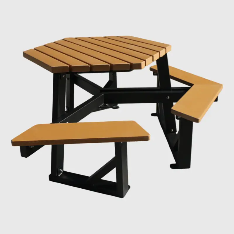 Table de pique-nique rentable en gros 5
