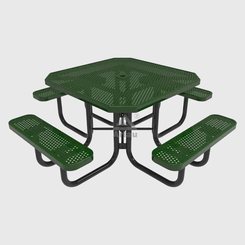 Manufacturer 46 Octagon Portable Perforated Picnic Table Wholesaler 1