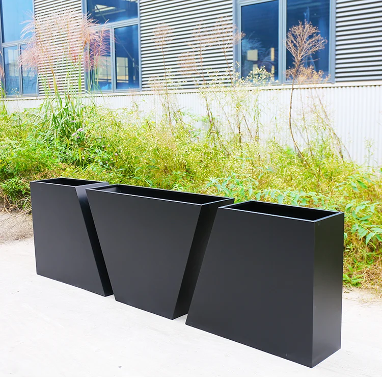 Outdoor street outdoor iron art combination flower trough 1
