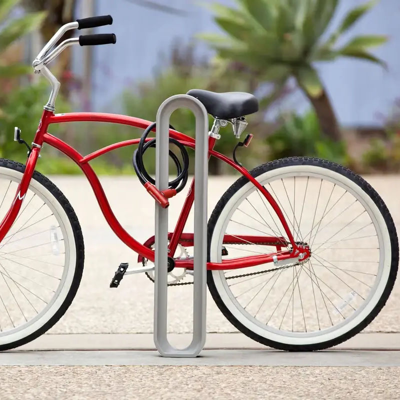 Alu Bike Rack Outdoor Stainless Steel Bike Rack for Roads and Parks | Arlau