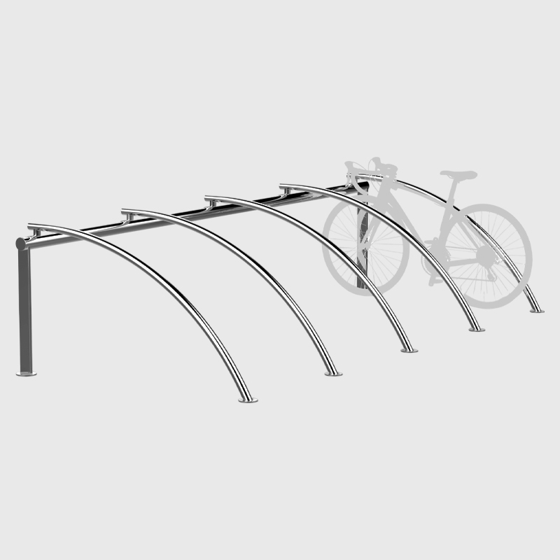 Stainless Steel Bike Rack for Public Parks and Streets - Arlau