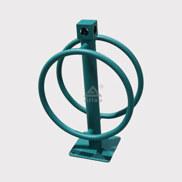 Custom Ring Metal Bicycle Bollards 1