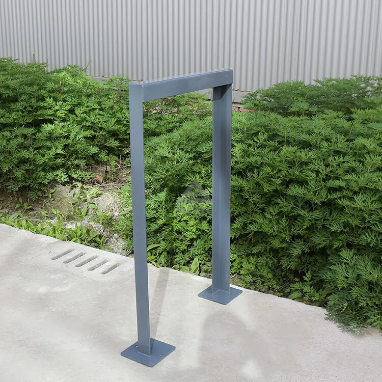 Rack de bicicleta galvanizado de Dip Hot Dip para parques 1