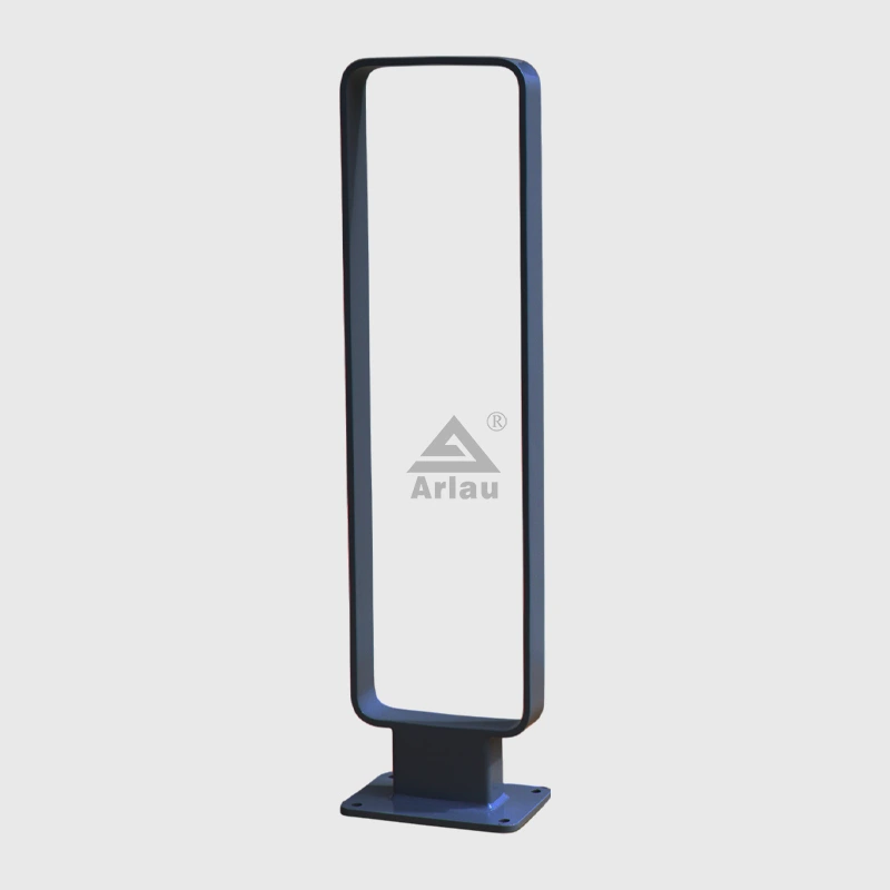 Park galvanized steel bike racks parallelogram custom 1