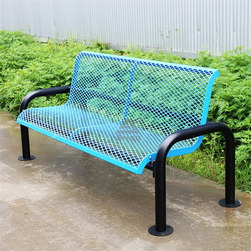 Outdoor garden furniture metal Bench 1