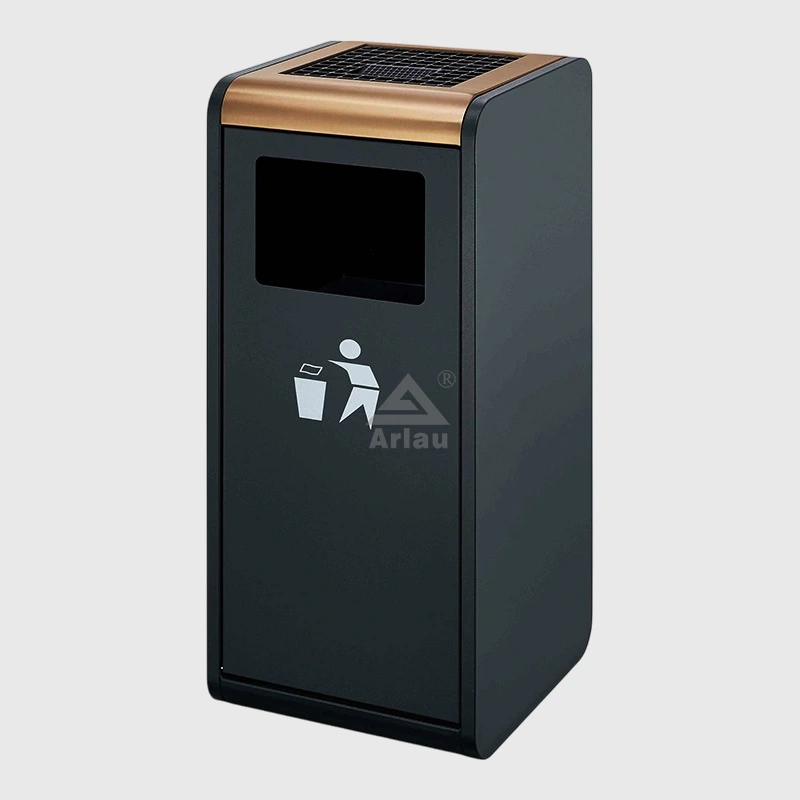 Vertical Sanitation Elevator Mouth Trash Can 1