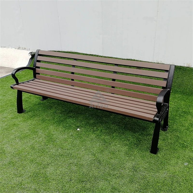 3 Seater outdoor garden hardwood bench 1