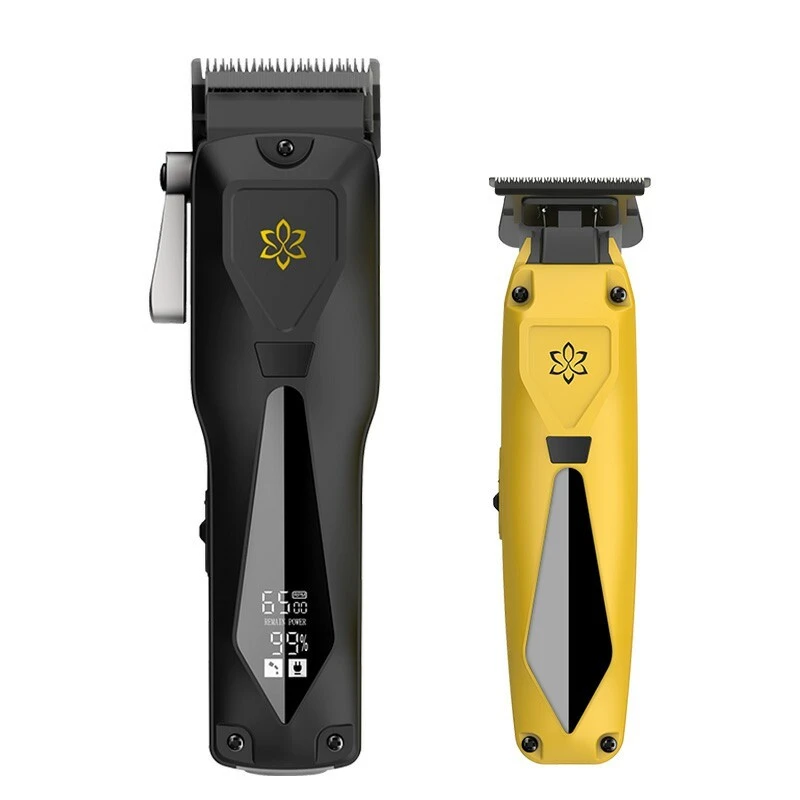 Professional Hair Clipper Set 2600mAh Lithium ion Battery Wireless Clipper and Trimmer LILIPRO L50M50 1