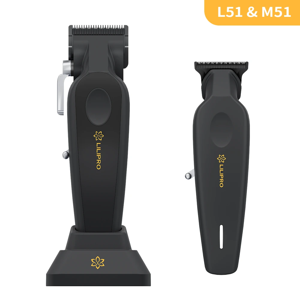 Hair Clipper and Trimmer Set DLC Coated Blade BLDC Hair Clipper LILIPRO L51M51 1