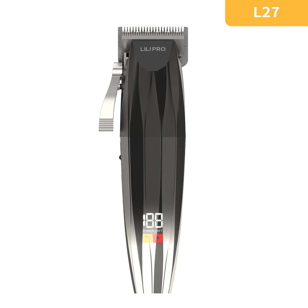 Salon Men'S Electric Clippers Shaver Barber Adjustable Lever LILIPRO L27 1
