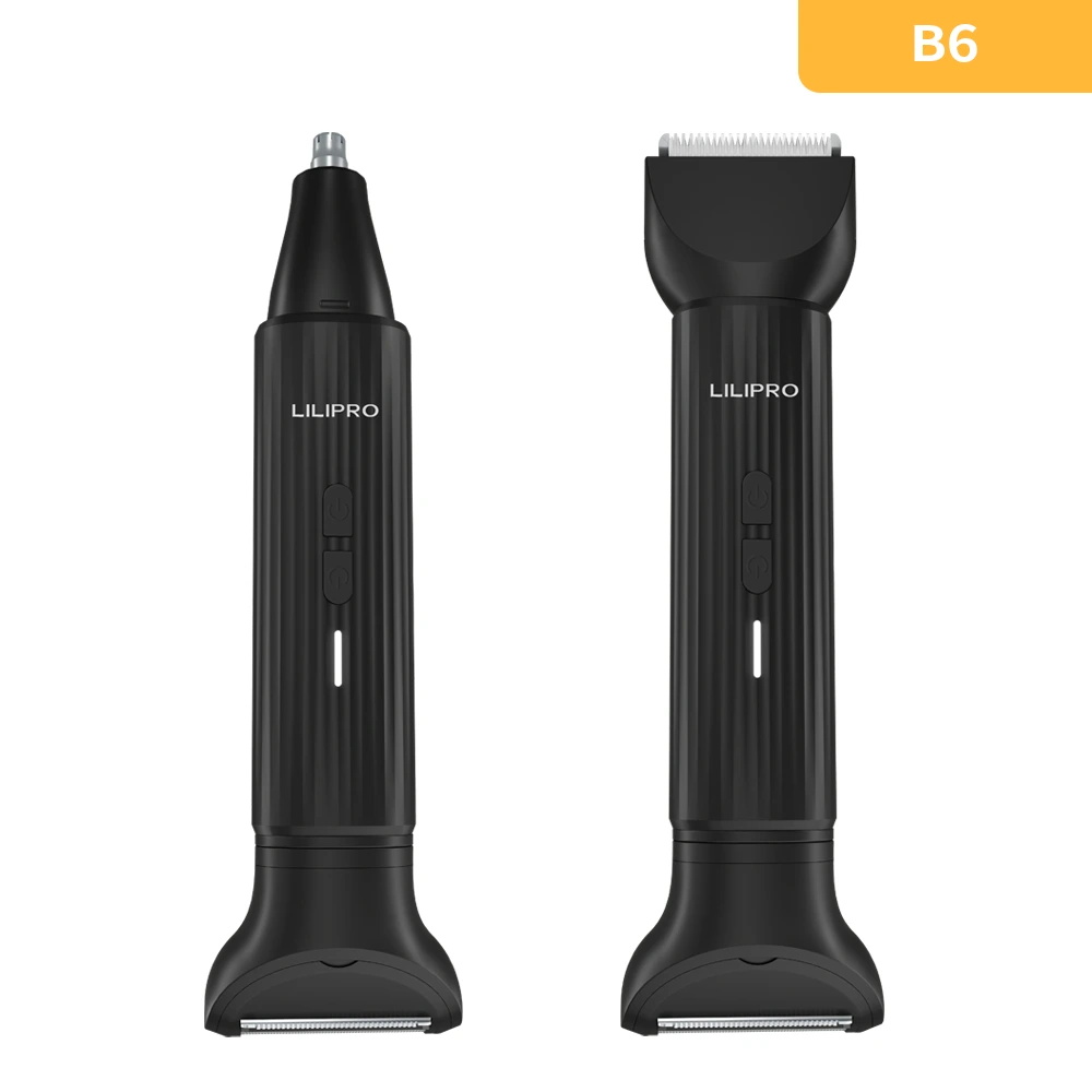 Electric 3-in-1 Multifunctional Reciprocating Double Blade Body Hair Trimmer LILIPRO B6 1