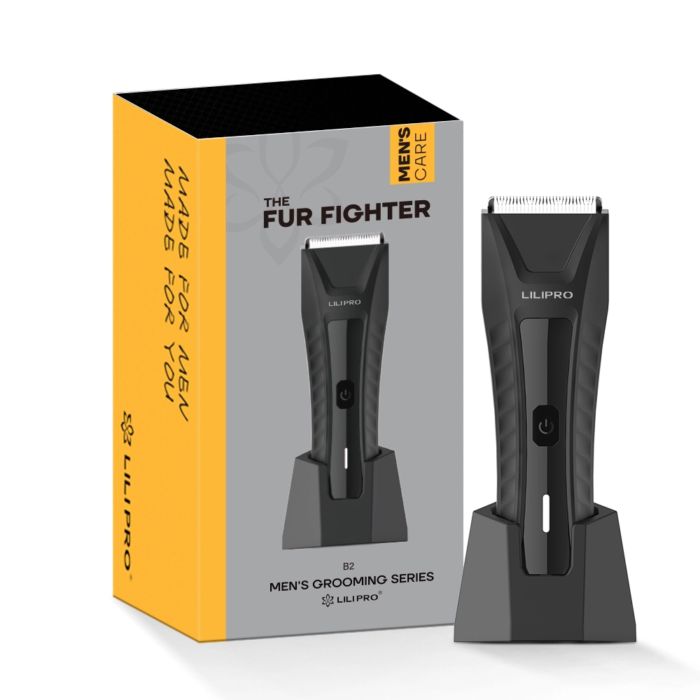 Body Hair Clipper Underarm Shaver with Skin Safety Rechargeable Ceramic Blade LILIPRO B2 1