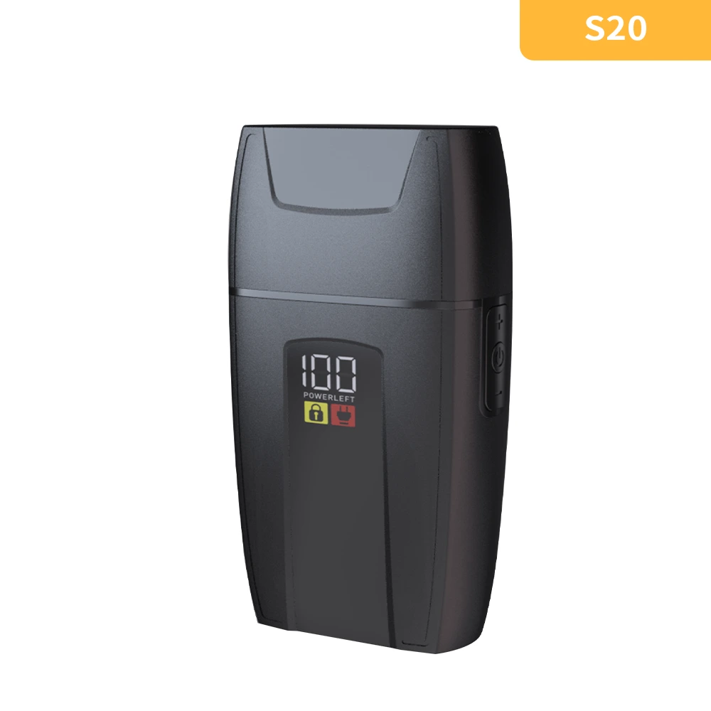 Waterproof Double Action Electric Shaver Pocket Size Convenient For Grooming On The Go Home Hotel Activity Foil Shaver LILIPRO S20 1
