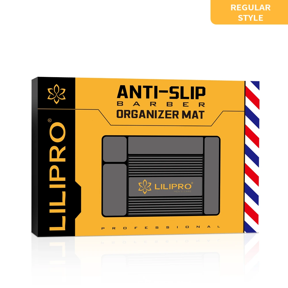 Barber Grooming Pad Used For Placing Hairdressing Tools LILIPRO Professional Anti Slip And Heat-Resistant Silicone Pad 1