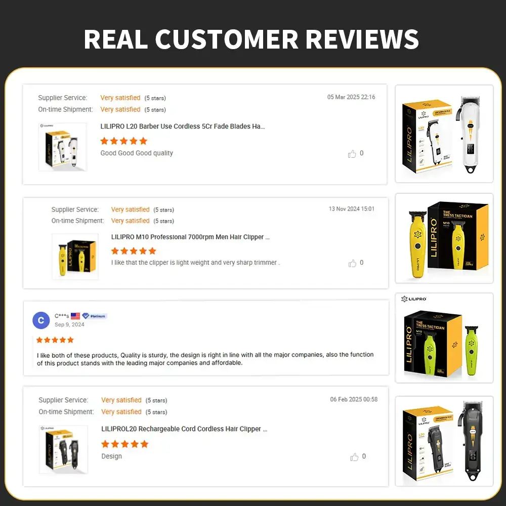 Barber Hair Clipper  Manufacturer by LILIPRO-L20 4