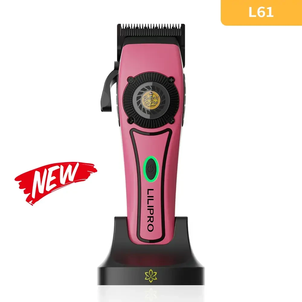 Professional Rechargeable Hair Clipper with 8500RPM Motor and Cooling Blade Is Perfect for Barbers and Wholesale Orders LILIPRO L61 1