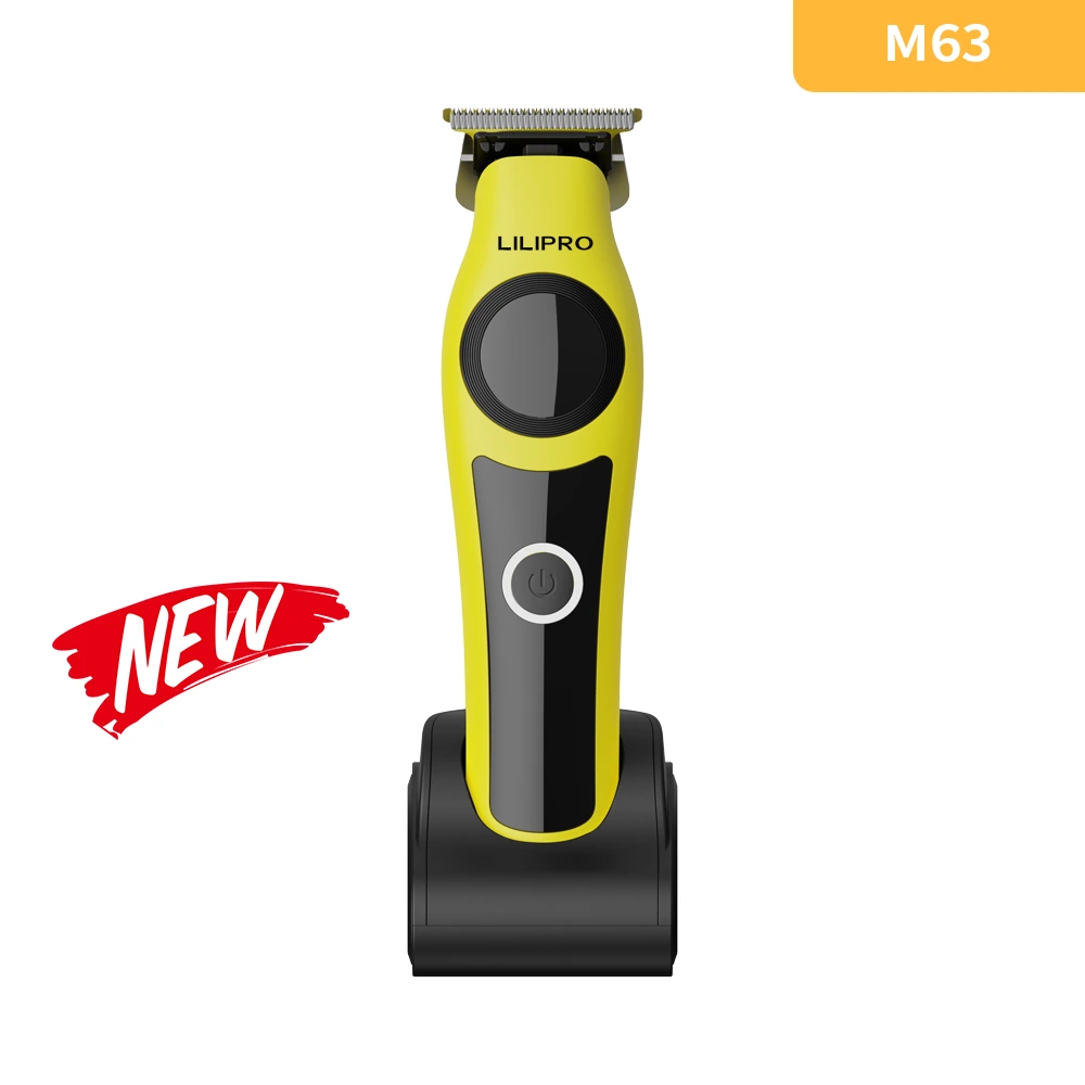 Barber Hair Trimmer for Professionals Patented External-Rotor Professional Hair Trimmer Barbershop Electric Oil-Head Detail Carving Trimmer for Wholesale LILIPRO M63 1