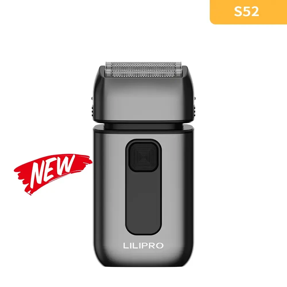 Barber Shop High Speed Rotating Motor Cordless Metal Double Foil Shaver Manufacturer | LILIPRO S52 1