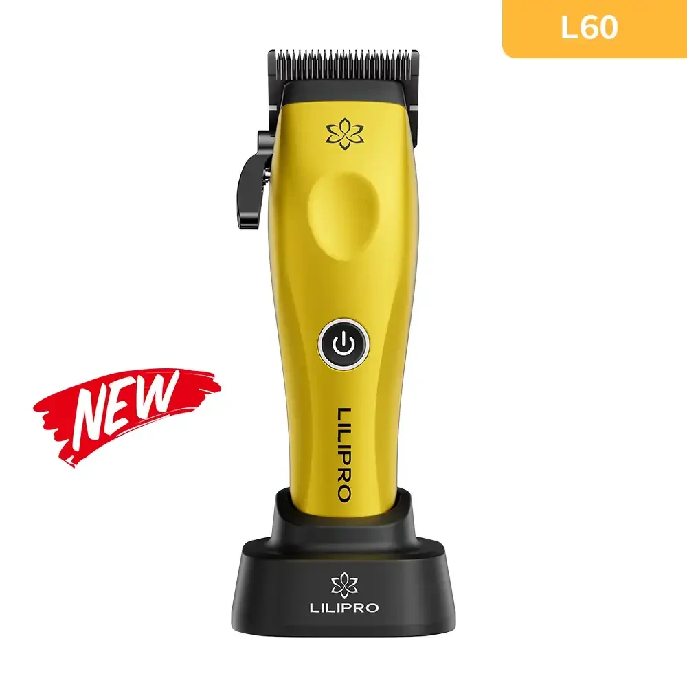 THE MANE MARSHAL LILIPRO L60 High Speed Professional Hair Clipper for Men Rechargeable Barber Tool Wholesale 1