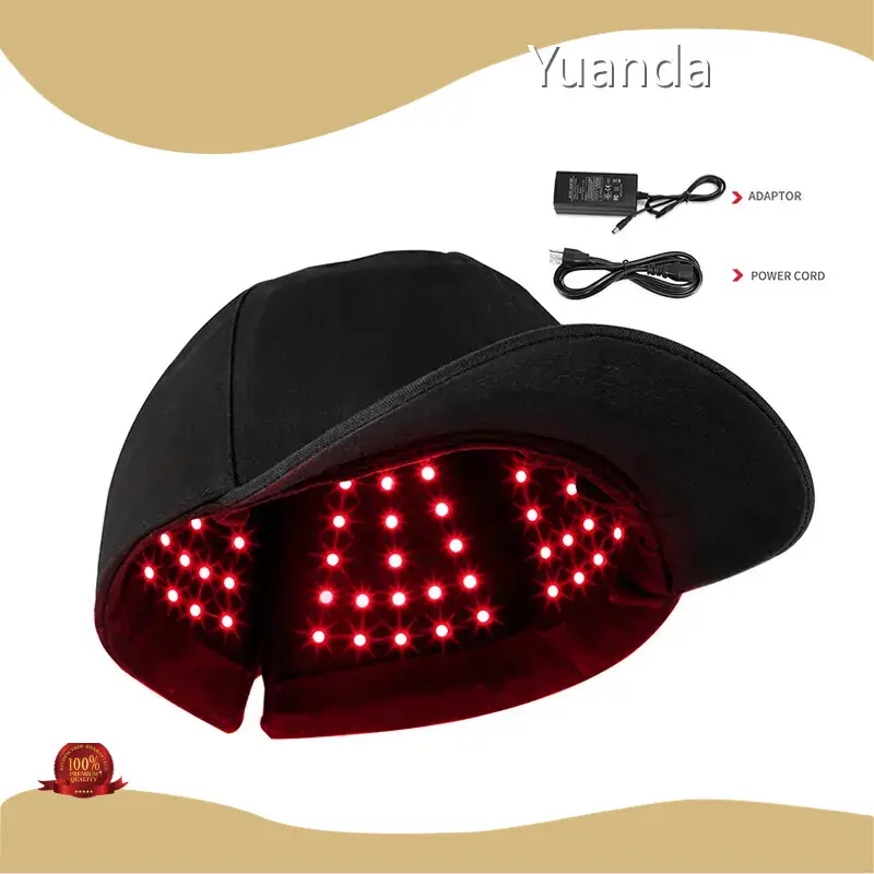 Red Laser Hair Growth Hat Yuanda for Home Usewholesale 1