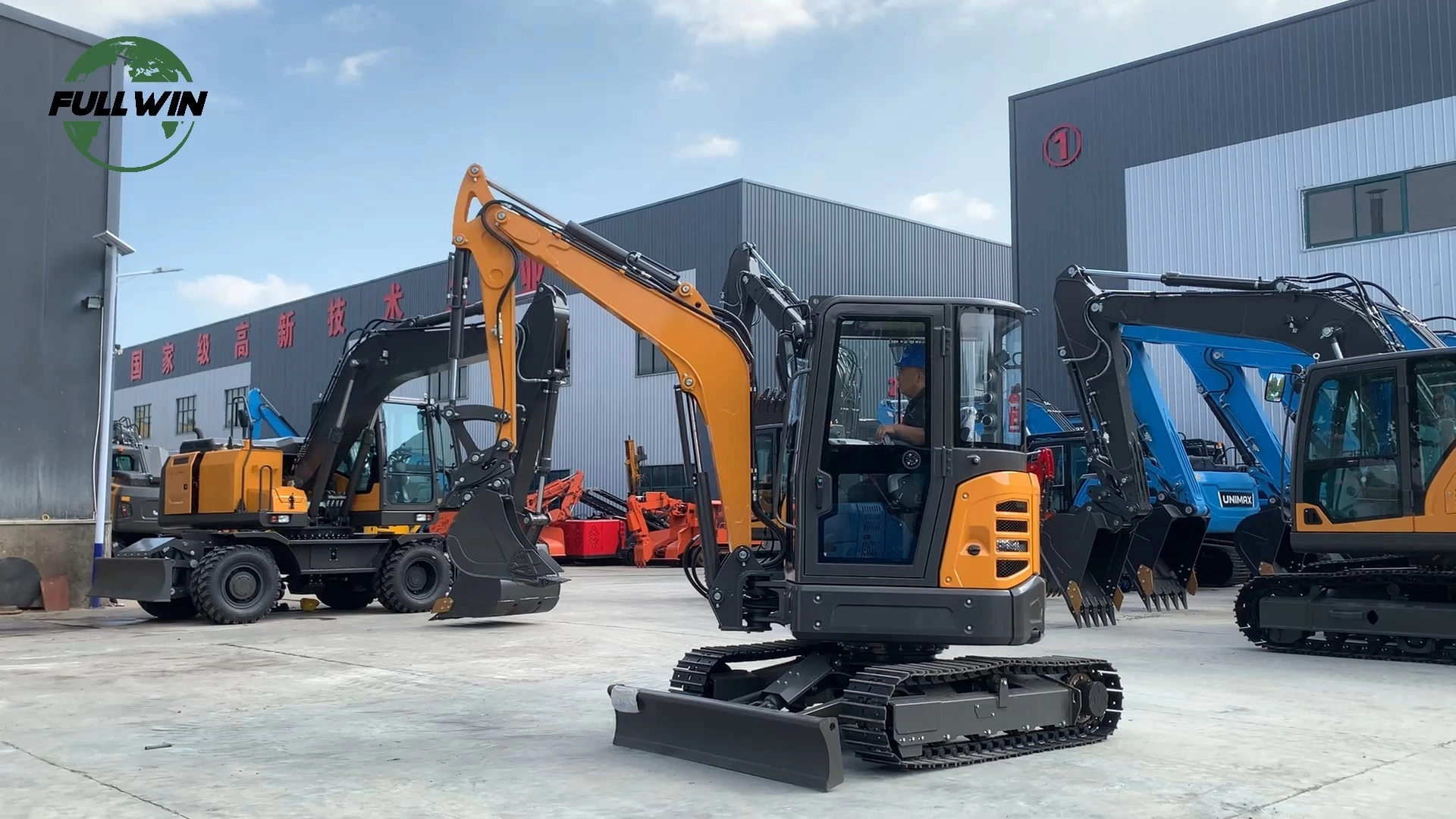 Excavatrice sur chenilles FW40J 1