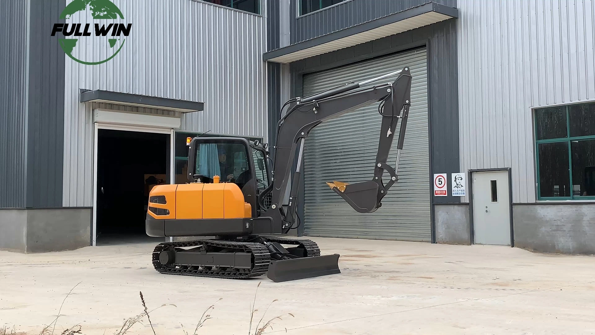 Prix ​​d'usine 6,5 tonnes mini excavatrice Kubota Construction du moteur Agriculture Crawler Digger Small Excavator Prix 1