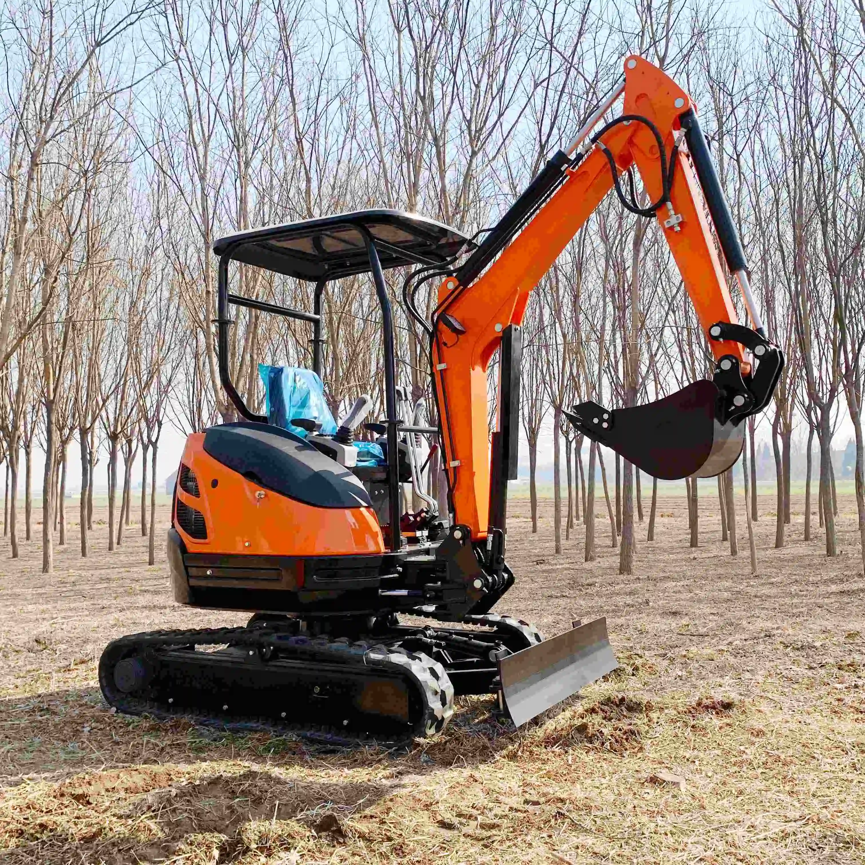 Mini Excavator Price Yellow - - Fullwin Machinery 4