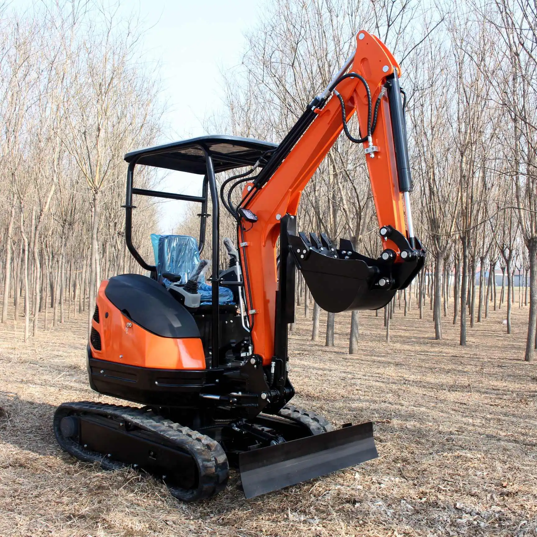 Mini Excavator Price Yellow - - Fullwin Machinery 5