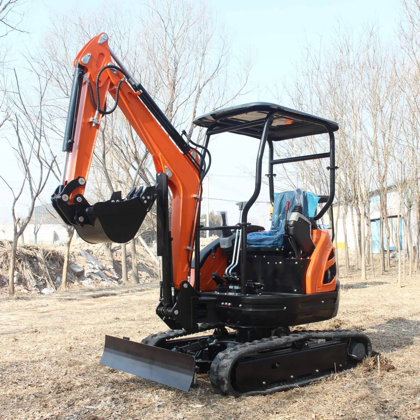Mini Excavator Price Yellow - - Fullwin Machinery 6