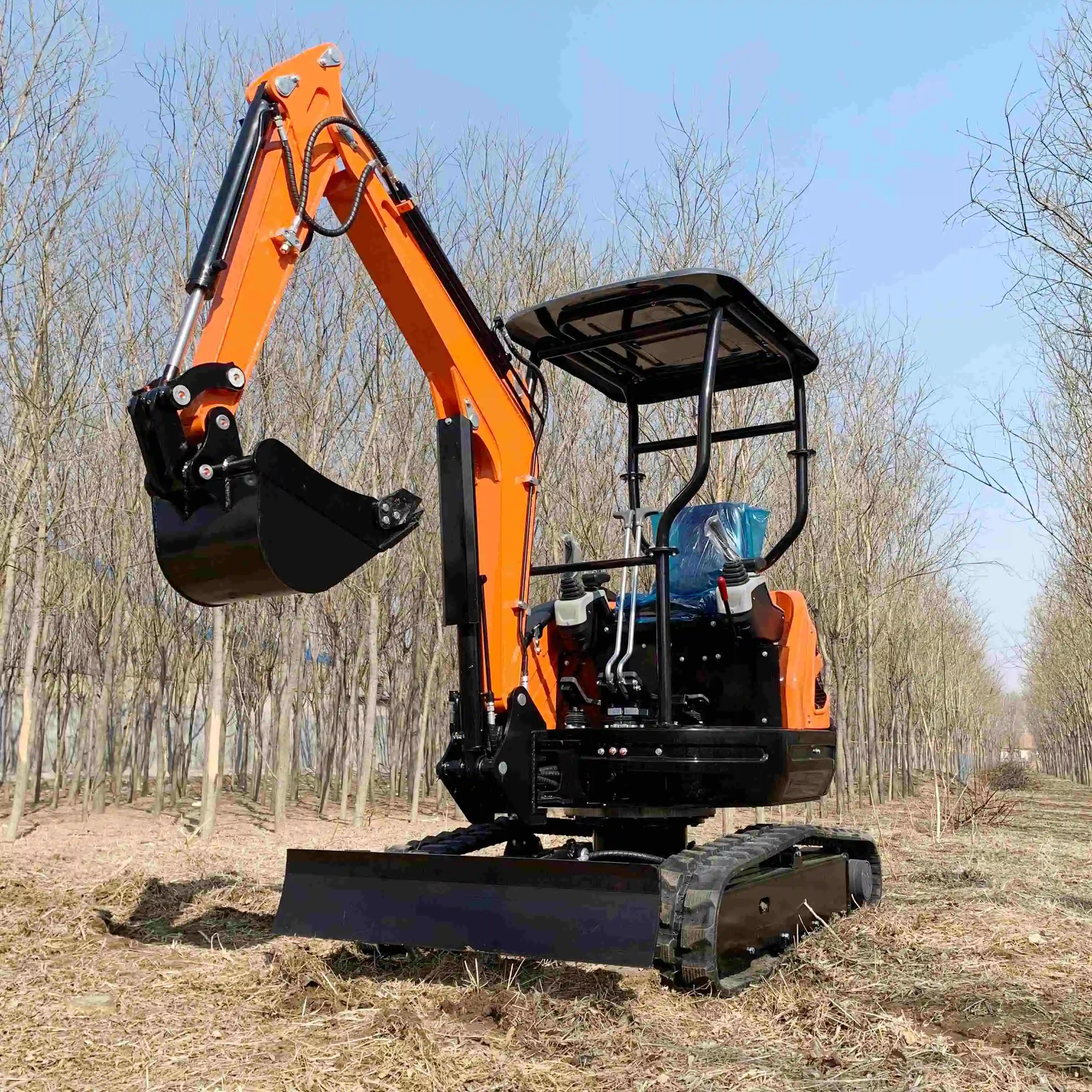 Mini Excavator Price Yellow - - Fullwin Machinery 7