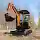 Mini Excavator Price Yellow - - Fullwin Machinery 7
