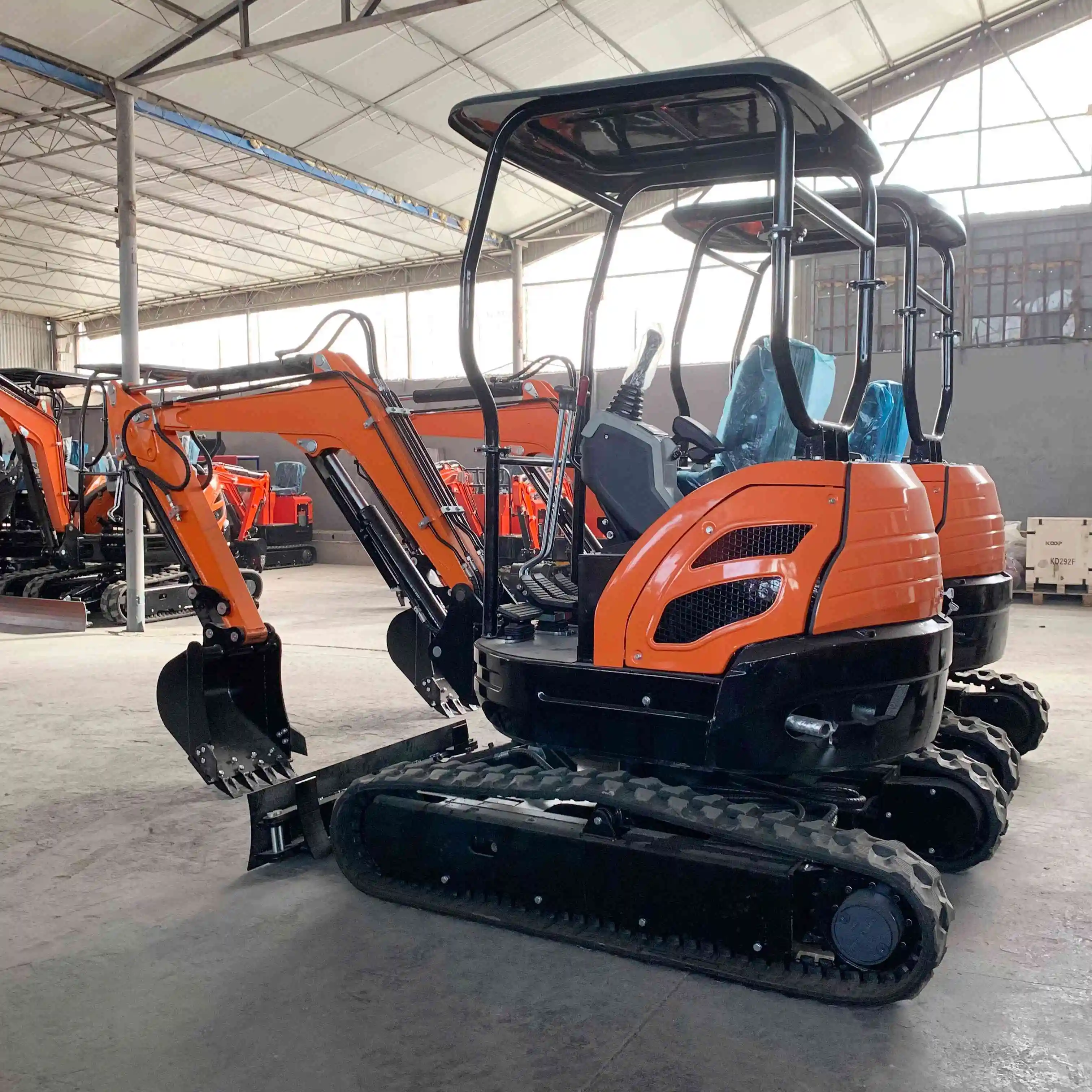Mini Excavator Price Yellow - - Fullwin Machinery 9