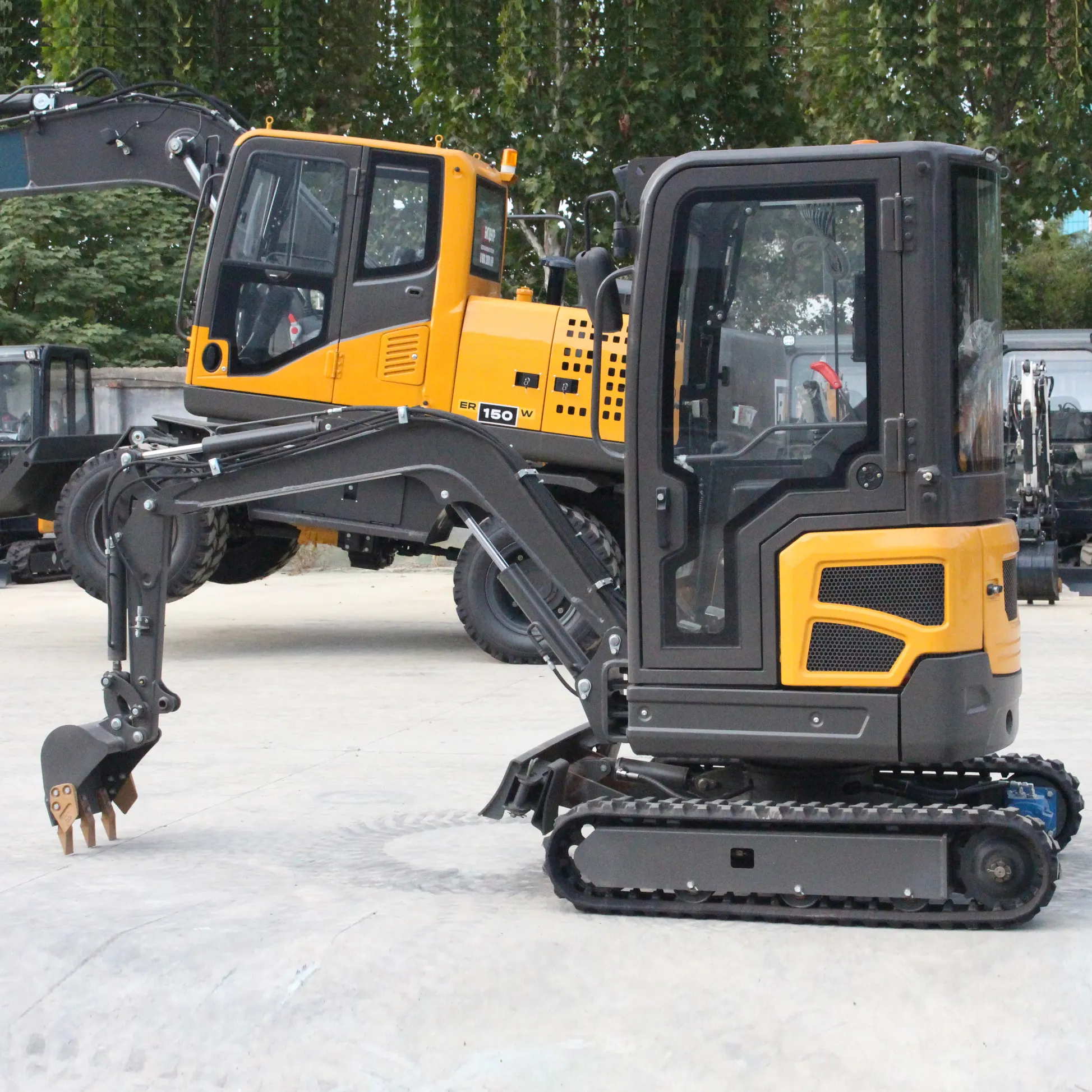 Mini Home Excavator FW35T - - Fullwin Machinery 4